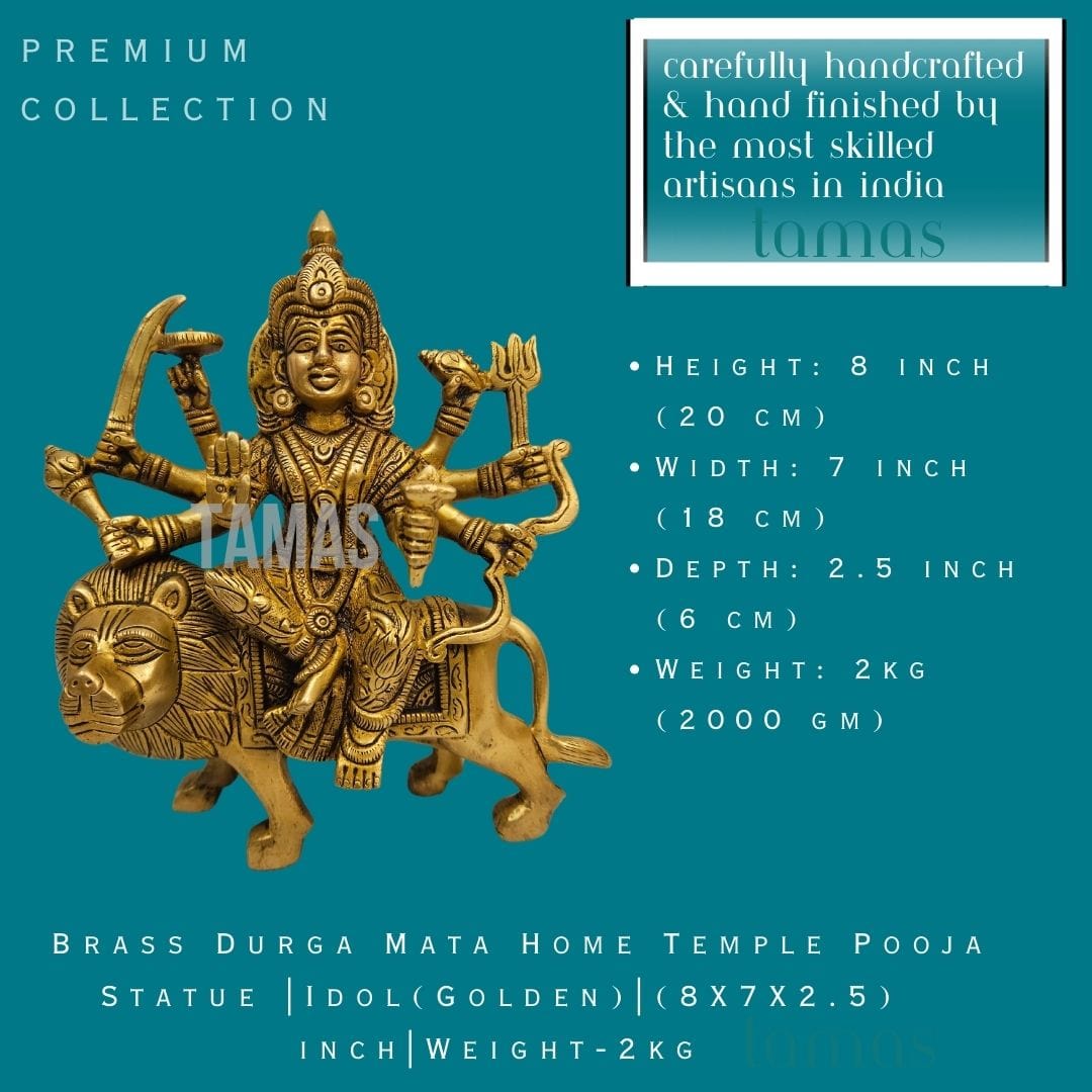 Brass Durga Maa